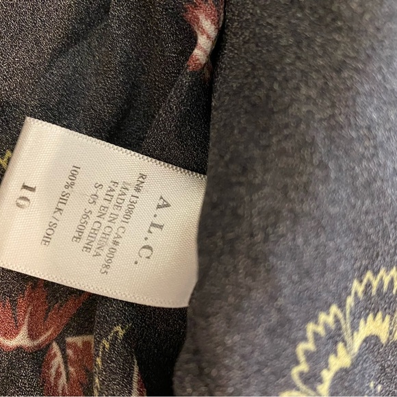 A.L.C. Iggy Silk Top (12) - Picture 7 of 7